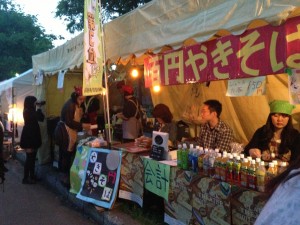 HyakuenYakisoba in Hokudaisai 2013